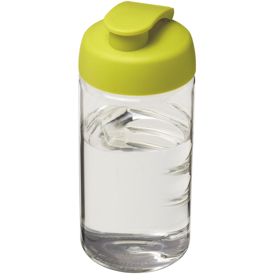 Borraccia sportiva H2O Active® Bop da 500 ml con coperchio a scatto personalizzato con logo - Pubblienne