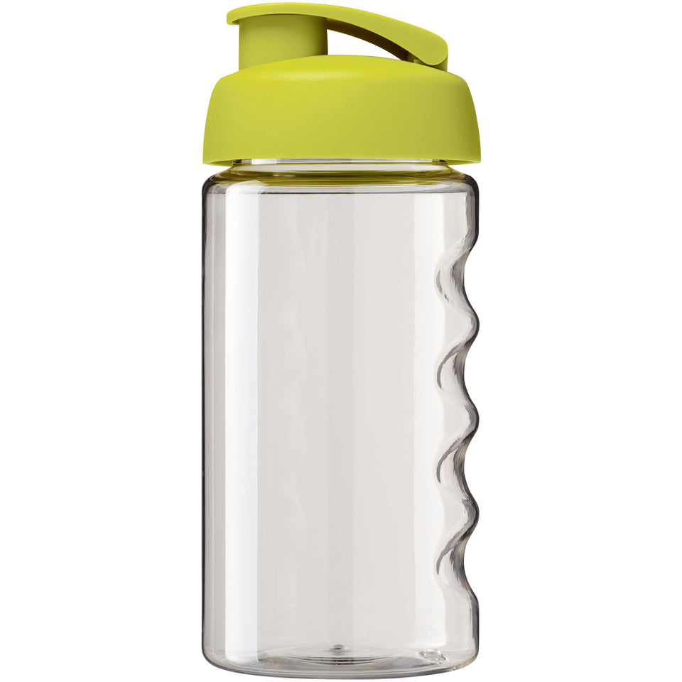 Borraccia sportiva H2O Active® Bop da 500 ml con coperchio a scatto personalizzato con logo - Pubblienne