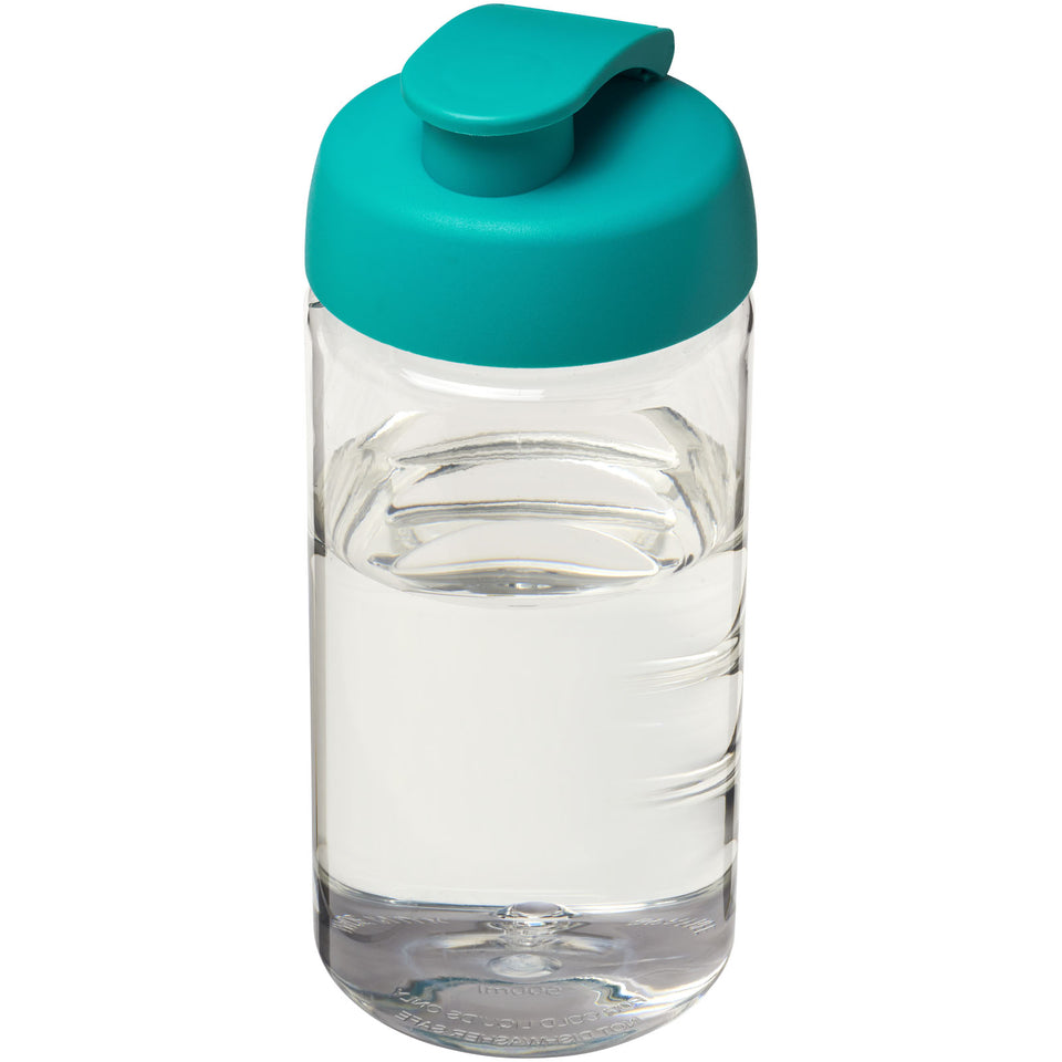 Borraccia sportiva H2O Active® Bop da 500 ml con coperchio a scatto personalizzato con logo - Pubblienne
