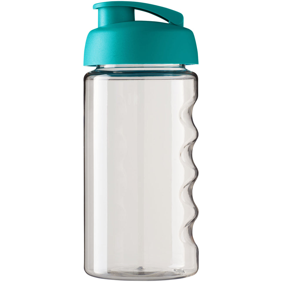 Borraccia sportiva H2O Active® Bop da 500 ml con coperchio a scatto personalizzato con logo - Pubblienne