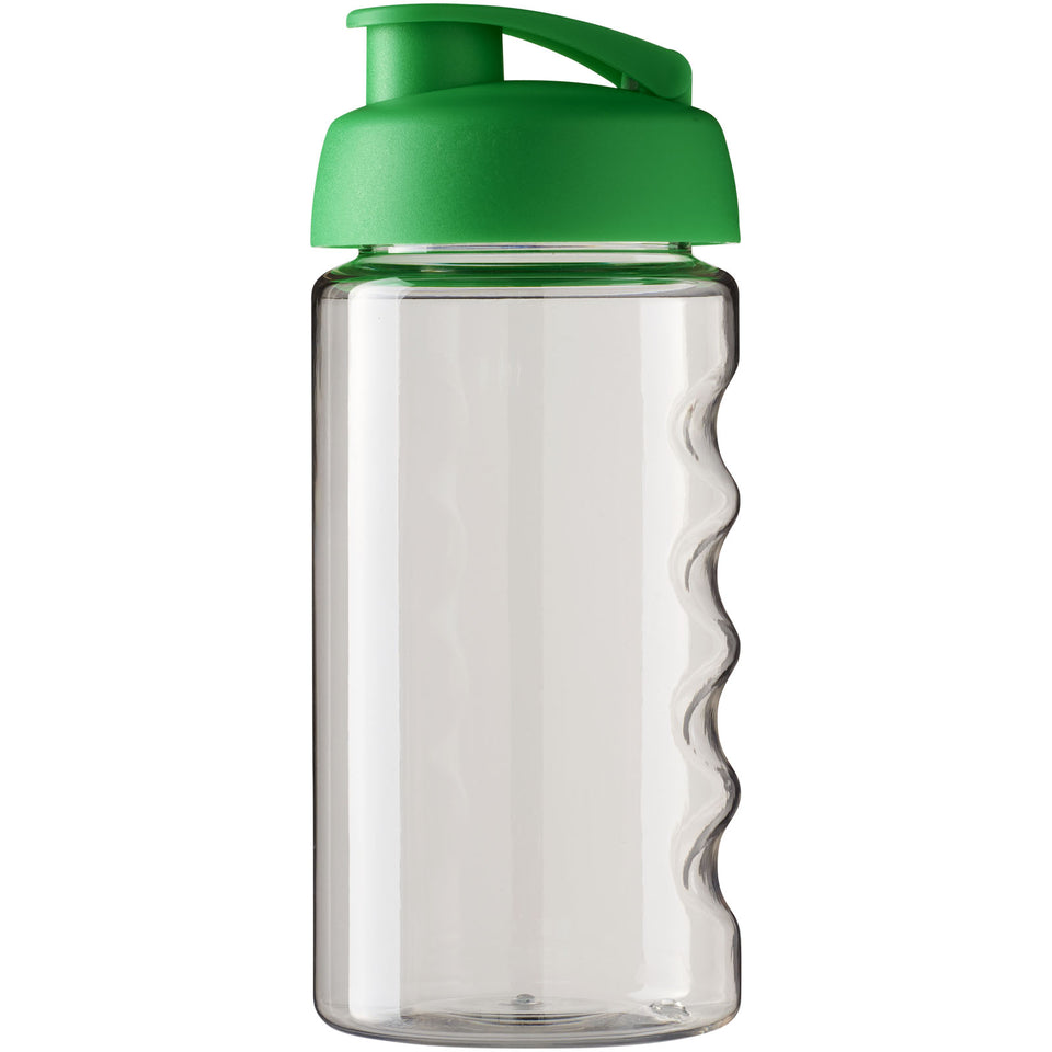 Borraccia sportiva H2O Active® Bop da 500 ml con coperchio a scatto personalizzato con logo - Pubblienne