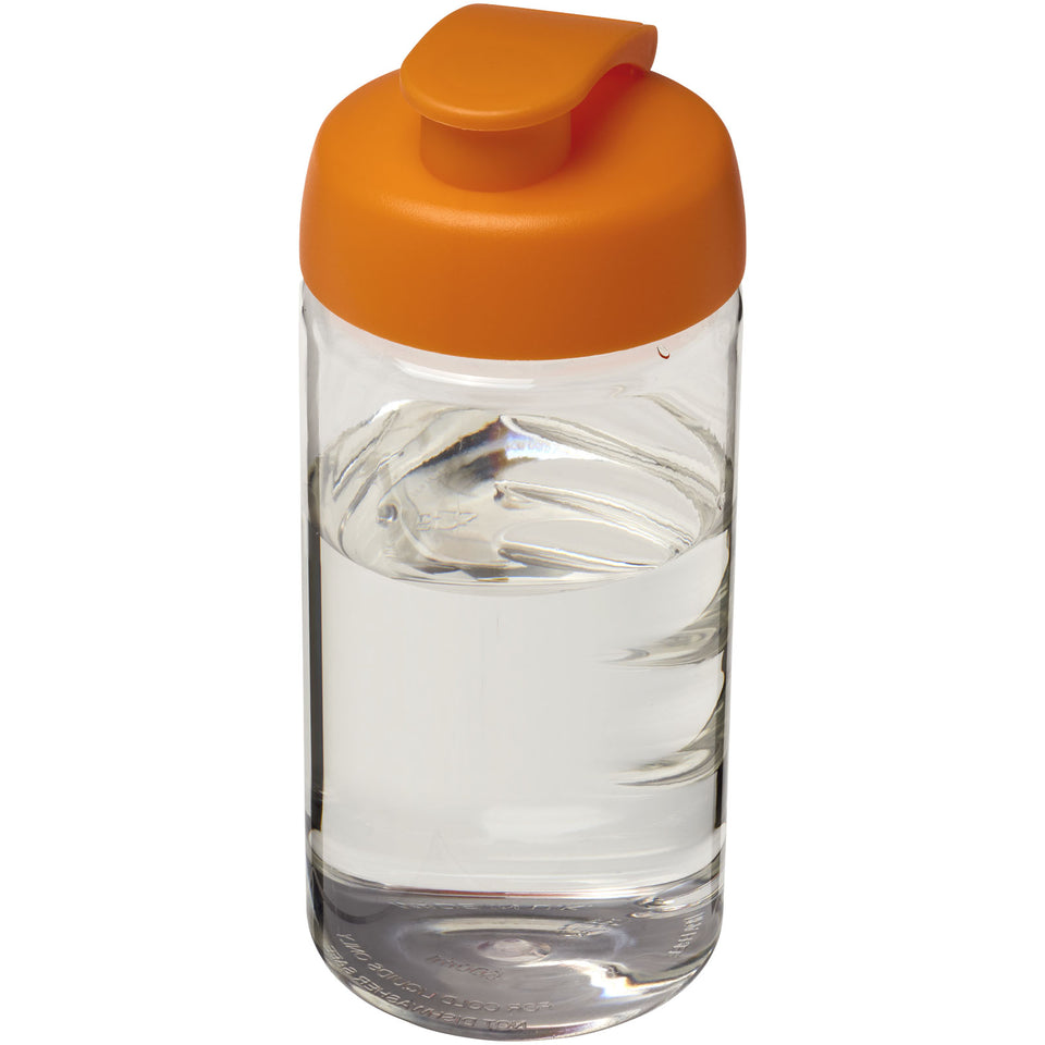 Borraccia sportiva H2O Active® Bop da 500 ml con coperchio a scatto personalizzato con logo - Pubblienne