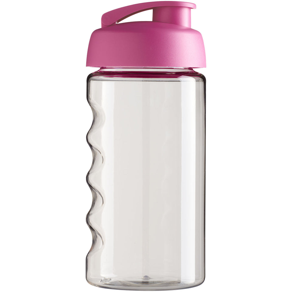 Borraccia sportiva H2O Active® Bop da 500 ml con coperchio a scatto personalizzato con logo - Pubblienne