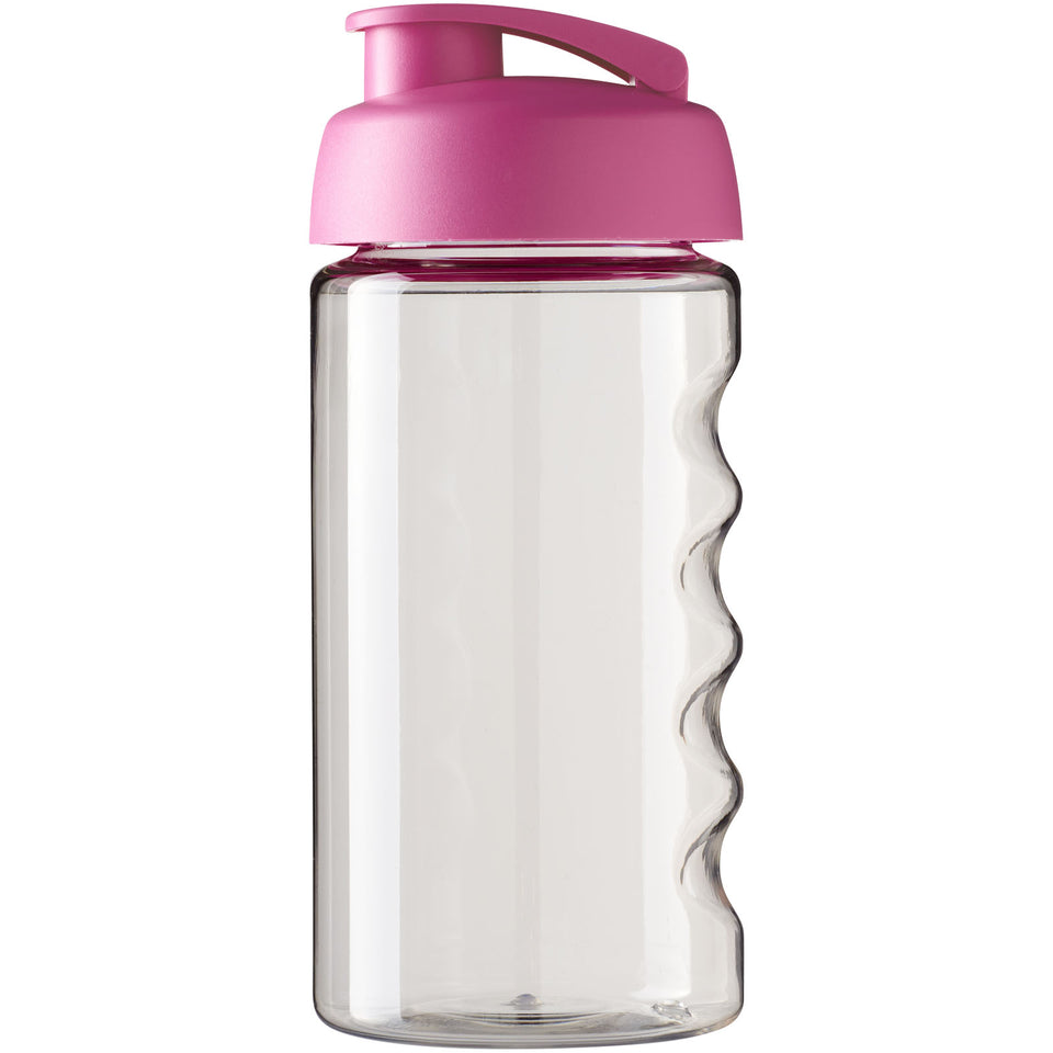 Borraccia sportiva H2O Active® Bop da 500 ml con coperchio a scatto personalizzato con logo - Pubblienne