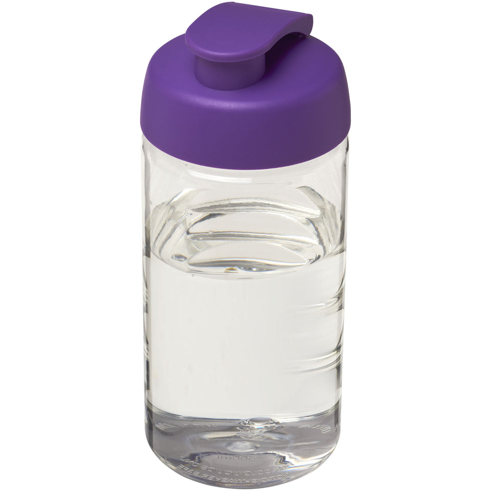 Borraccia sportiva H2O Active® Bop da 500 ml con coperchio a scatto personalizzato con logo - Pubblienne