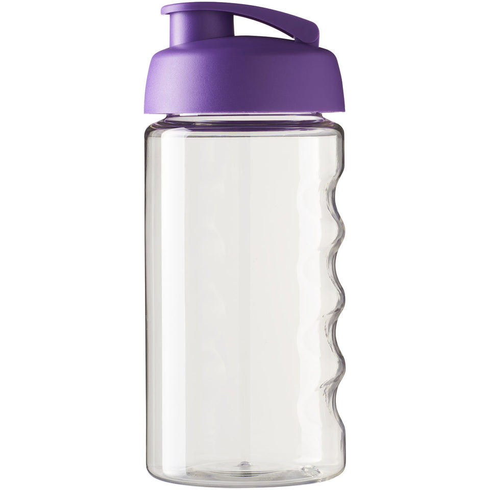 Borraccia sportiva H2O Active® Bop da 500 ml con coperchio a scatto personalizzato con logo - Pubblienne