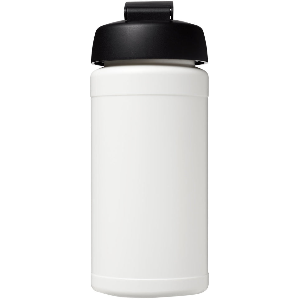 Borraccia sportiva Baseline® Plus da 500 ml con coperchio a scatto personalizzato con logo - Pubblienne