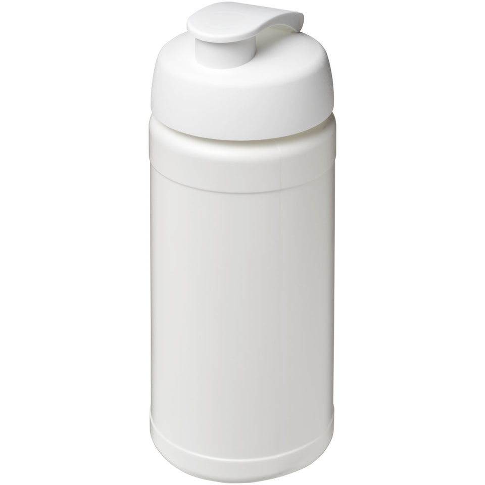 Borraccia sportiva Baseline® Plus da 500 ml con coperchio a scatto personalizzato con logo - Pubblienne