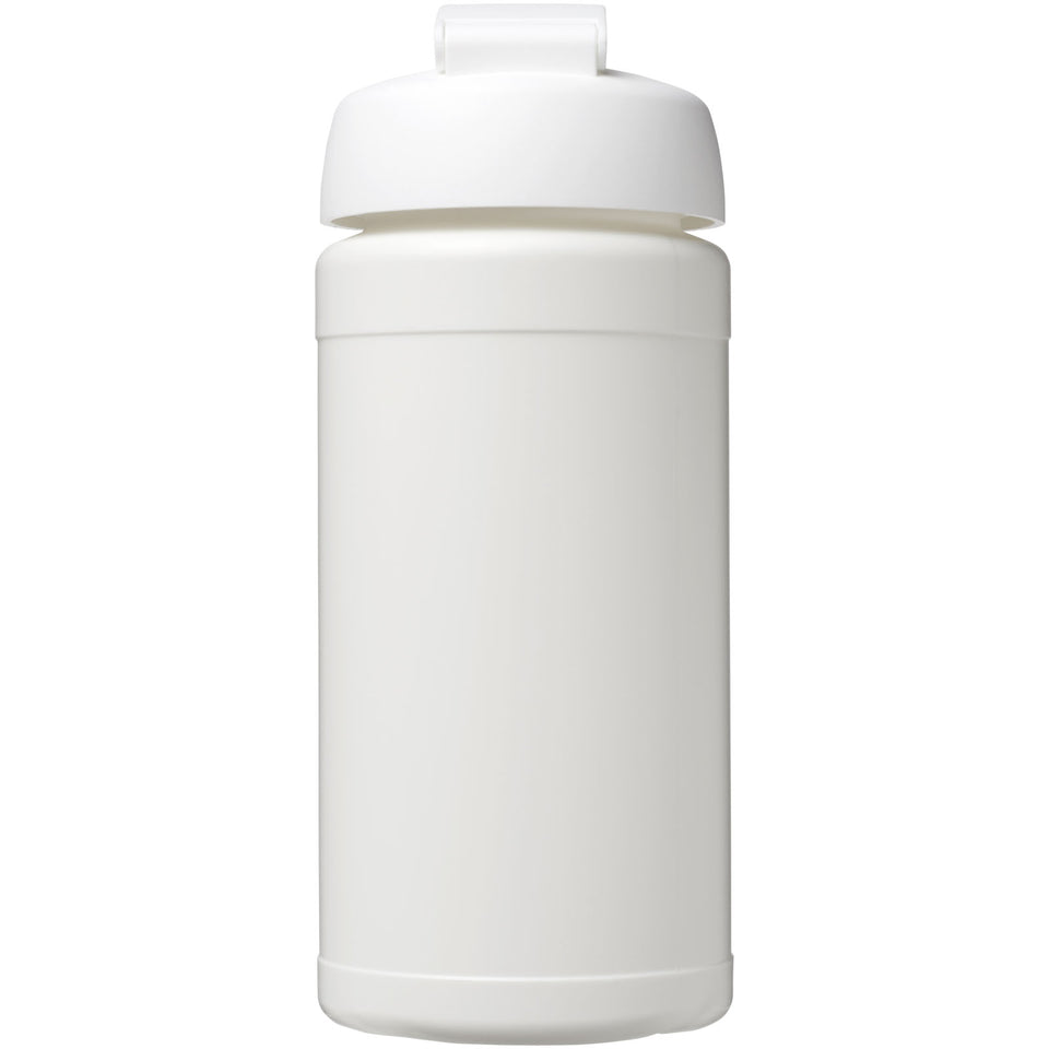 Borraccia sportiva Baseline® Plus da 500 ml con coperchio a scatto personalizzato con logo - Pubblienne