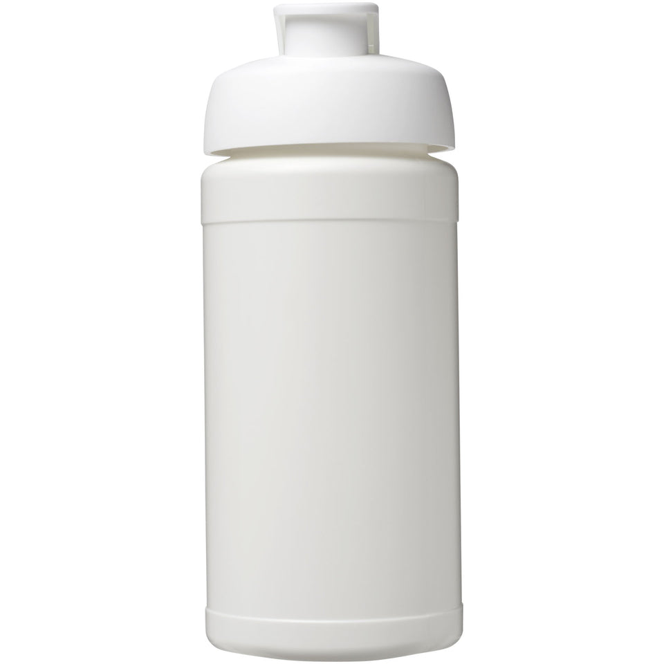 Borraccia sportiva Baseline® Plus da 500 ml con coperchio a scatto personalizzato con logo - Pubblienne