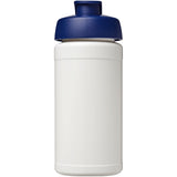 Borraccia sportiva Baseline® Plus da 500 ml con coperchio a scatto personalizzato con logo - Pubblienne