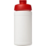 Borraccia sportiva Baseline® Plus da 500 ml con coperchio a scatto personalizzato con logo - Pubblienne