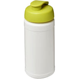 Borraccia sportiva Baseline® Plus da 500 ml con coperchio a scatto personalizzato con logo - Pubblienne