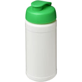 Borraccia sportiva Baseline® Plus da 500 ml con coperchio a scatto personalizzato con logo - Pubblienne