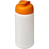 Borraccia sportiva Baseline® Plus da 500 ml con coperchio a scatto personalizzato con logo - Pubblienne