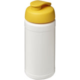 Borraccia sportiva Baseline® Plus da 500 ml con coperchio a scatto personalizzato con logo - Pubblienne