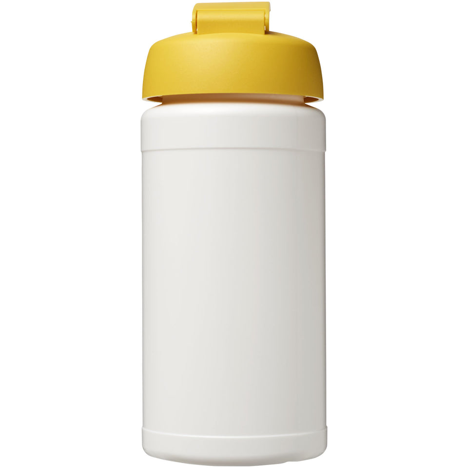 Borraccia sportiva Baseline® Plus da 500 ml con coperchio a scatto personalizzato con logo - Pubblienne