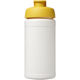 Borraccia sportiva Baseline® Plus da 500 ml con coperchio a scatto personalizzato con logo - Pubblienne