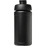 Borraccia sportiva Baseline® Plus da 500 ml con coperchio a scatto personalizzato con logo - Pubblienne