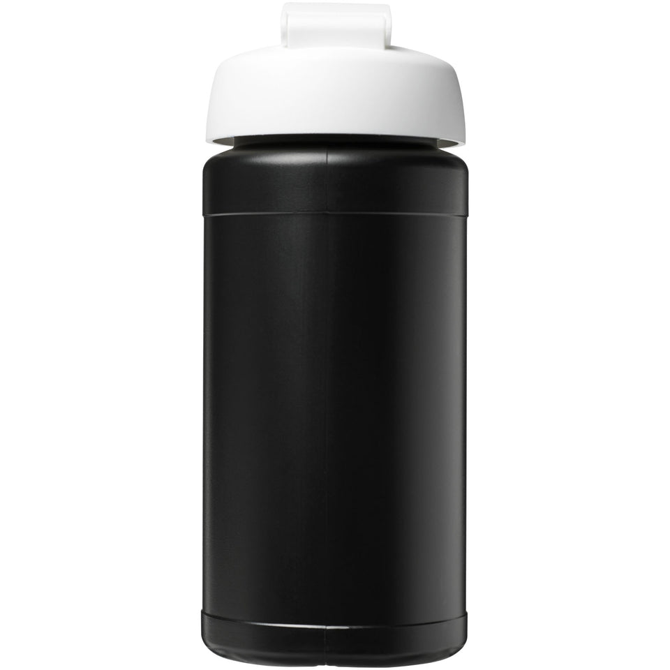Borraccia sportiva Baseline® Plus da 500 ml con coperchio a scatto personalizzato con logo - Pubblienne