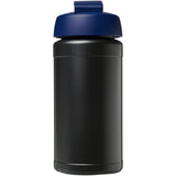 Borraccia sportiva Baseline® Plus da 500 ml con coperchio a scatto personalizzato con logo - Pubblienne