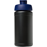 Borraccia sportiva Baseline® Plus da 500 ml con coperchio a scatto personalizzato con logo - Pubblienne