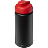 Borraccia sportiva Baseline® Plus da 500 ml con coperchio a scatto personalizzato con logo - Pubblienne