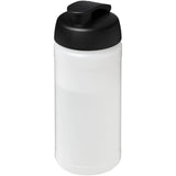 Borraccia sportiva Baseline® Plus da 500 ml con coperchio a scatto personalizzato con logo - Pubblienne