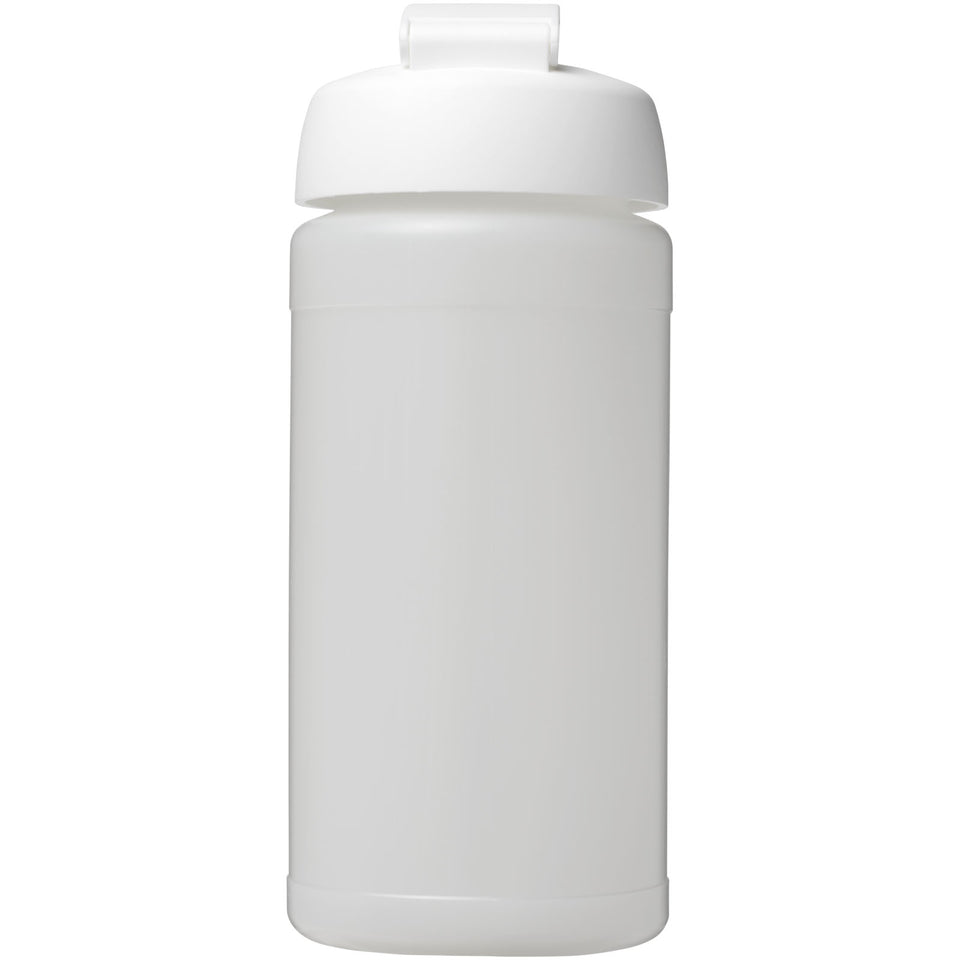 Borraccia sportiva Baseline® Plus da 500 ml con coperchio a scatto personalizzato con logo - Pubblienne