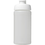 Borraccia sportiva Baseline® Plus da 500 ml con coperchio a scatto personalizzato con logo - Pubblienne