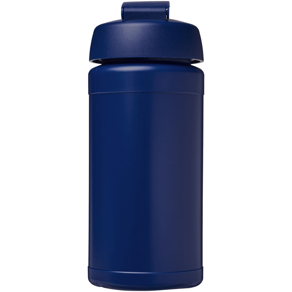Borraccia sportiva Baseline® Plus da 500 ml con coperchio a scatto personalizzato con logo - Pubblienne