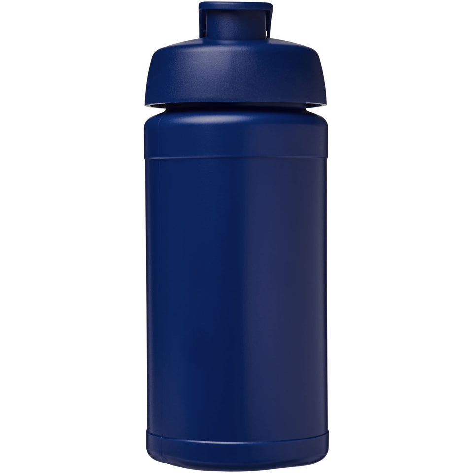 Borraccia sportiva Baseline® Plus da 500 ml con coperchio a scatto personalizzato con logo - Pubblienne