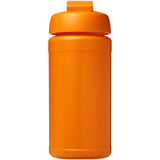 Borraccia sportiva Baseline® Plus da 500 ml con coperchio a scatto personalizzato con logo - Pubblienne