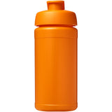 Borraccia sportiva Baseline® Plus da 500 ml con coperchio a scatto personalizzato con logo - Pubblienne