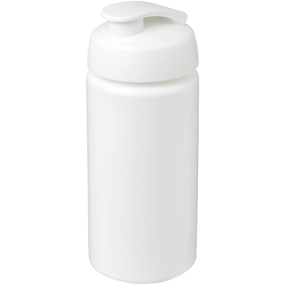 Borraccia sportiva Baseline® Plus da 500 ml con impugnatura e coperchio a scatto personalizzato con logo - Pubblienne