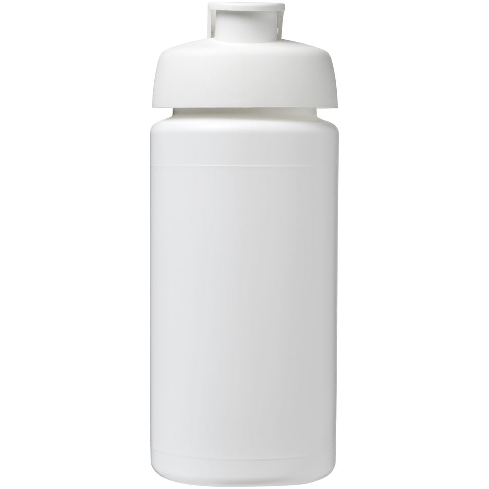 Borraccia sportiva Baseline® Plus da 500 ml con impugnatura e coperchio a scatto personalizzato con logo - Pubblienne