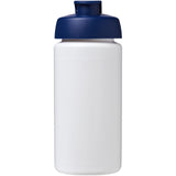 Borraccia sportiva Baseline® Plus da 500 ml con impugnatura e coperchio a scatto personalizzato con logo - Pubblienne