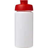 Borraccia sportiva Baseline® Plus da 500 ml con impugnatura e coperchio a scatto personalizzato con logo - Pubblienne