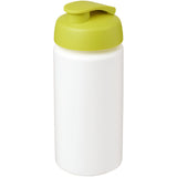 Borraccia sportiva Baseline® Plus da 500 ml con impugnatura e coperchio a scatto personalizzato con logo - Pubblienne