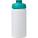 Borraccia sportiva Baseline® Plus da 500 ml con impugnatura e coperchio a scatto personalizzato con logo - Pubblienne