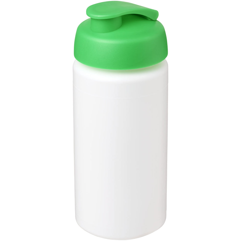 Borraccia sportiva Baseline® Plus da 500 ml con impugnatura e coperchio a scatto personalizzato con logo - Pubblienne