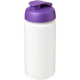 Borraccia sportiva Baseline® Plus da 500 ml con impugnatura e coperchio a scatto personalizzato con logo - Pubblienne