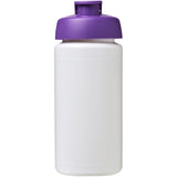 Borraccia sportiva Baseline® Plus da 500 ml con impugnatura e coperchio a scatto personalizzato con logo - Pubblienne