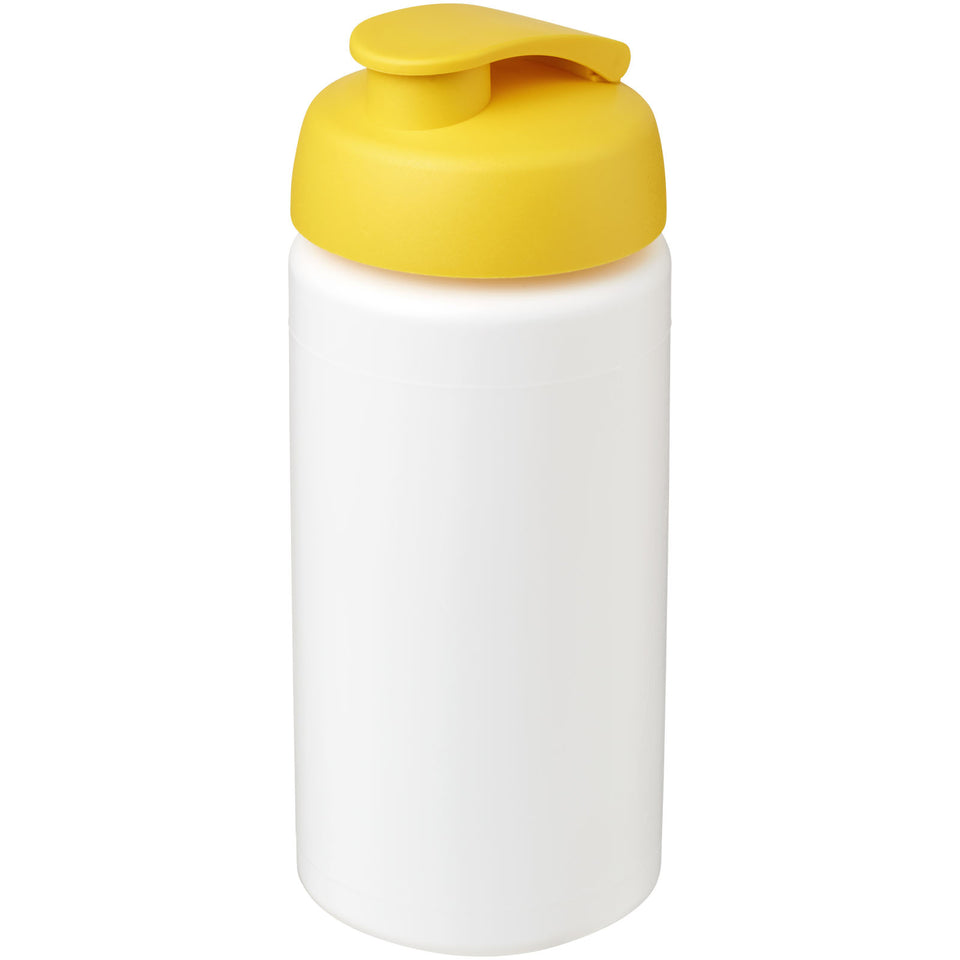 Borraccia sportiva Baseline® Plus da 500 ml con impugnatura e coperchio a scatto personalizzato con logo - Pubblienne