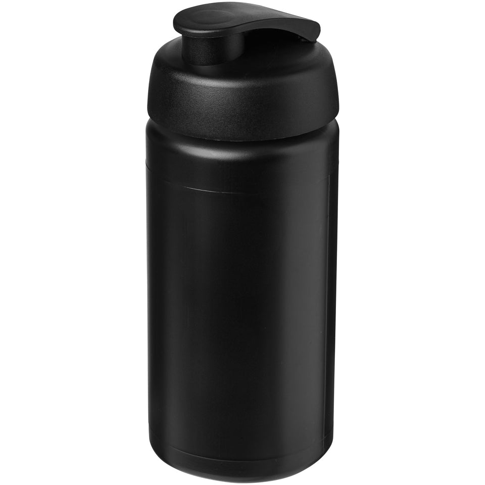Borraccia sportiva Baseline® Plus da 500 ml con impugnatura e coperchio a scatto personalizzato con logo - Pubblienne