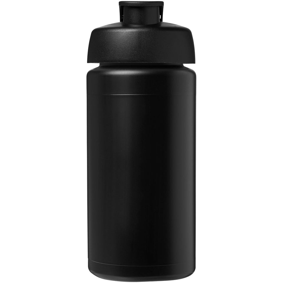 Borraccia sportiva Baseline® Plus da 500 ml con impugnatura e coperchio a scatto personalizzato con logo - Pubblienne