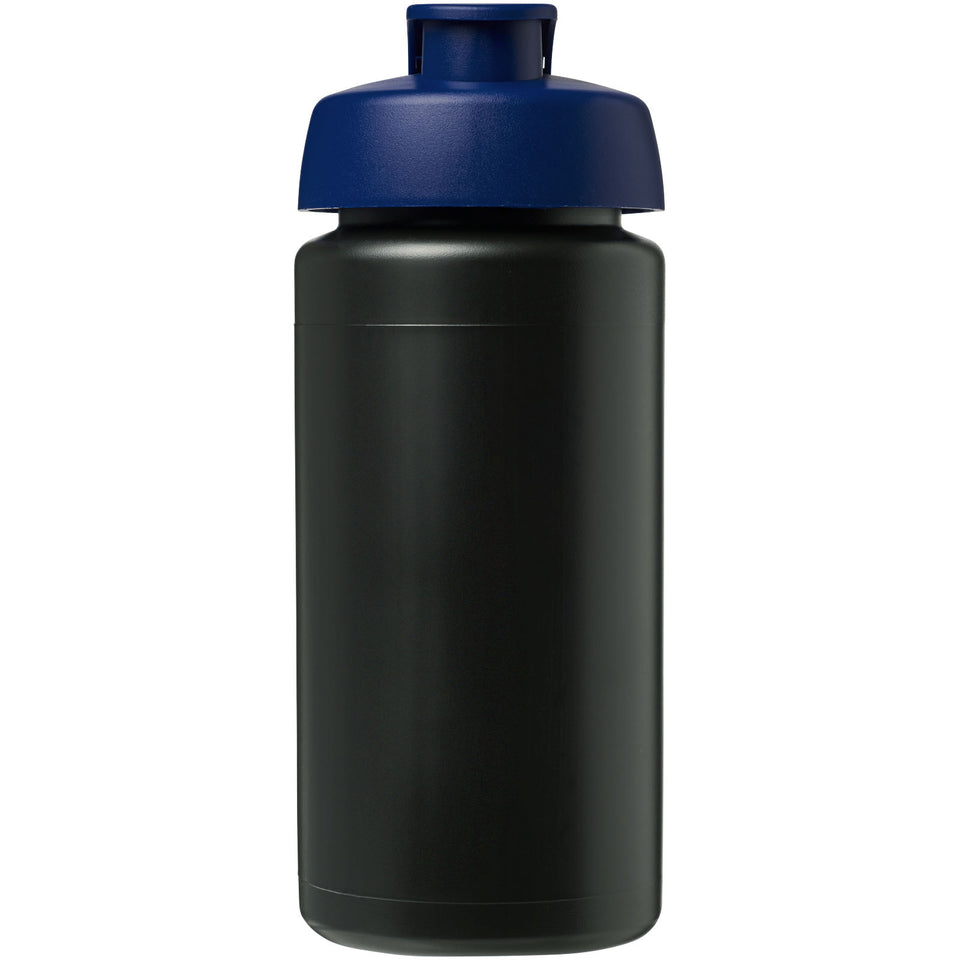 Borraccia sportiva Baseline® Plus da 500 ml con impugnatura e coperchio a scatto personalizzato con logo - Pubblienne