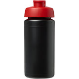 Borraccia sportiva Baseline® Plus da 500 ml con impugnatura e coperchio a scatto personalizzato con logo - Pubblienne