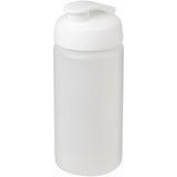 Borraccia sportiva Baseline® Plus da 500 ml con impugnatura e coperchio a scatto personalizzato con logo - Pubblienne