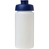 Borraccia sportiva Baseline® Plus da 500 ml con impugnatura e coperchio a scatto personalizzato con logo - Pubblienne